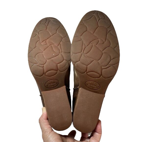 Kork-Ease Chandra II Brown Leather Booties Women Size 9 Cowgirl Western Rodeo - Picture 7 of 11